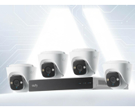 Eufy Zestaw 4 kamer PoE E41 Biały + rejestrator NVR S4 - 1505451 - zdjęcie 8